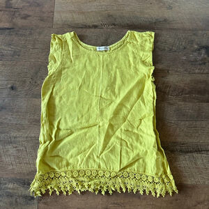 Women's Terzo Millennio Top Size S Yellow